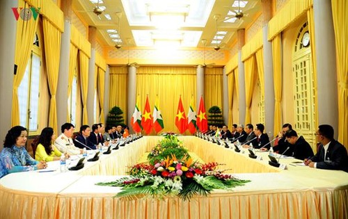 Vietnam, Myanmar pledge to deepen cooperation in investment and trade - ảnh 1